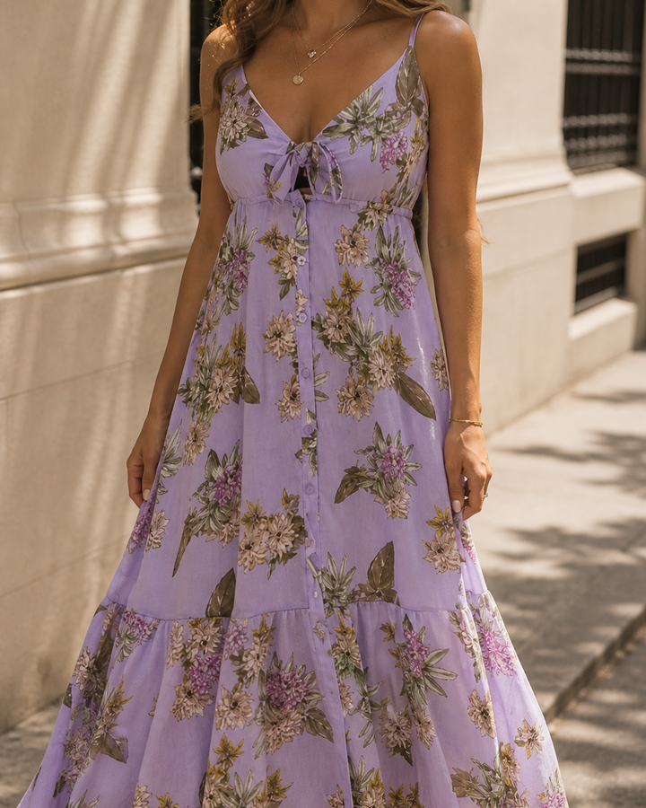 Vestido midi elegante
