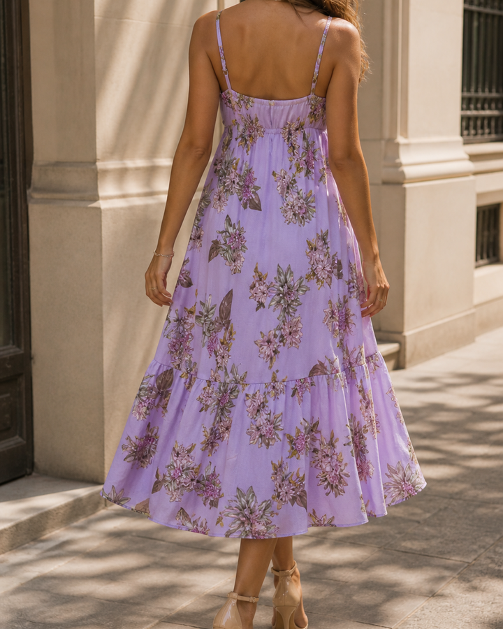 Vestido con caida