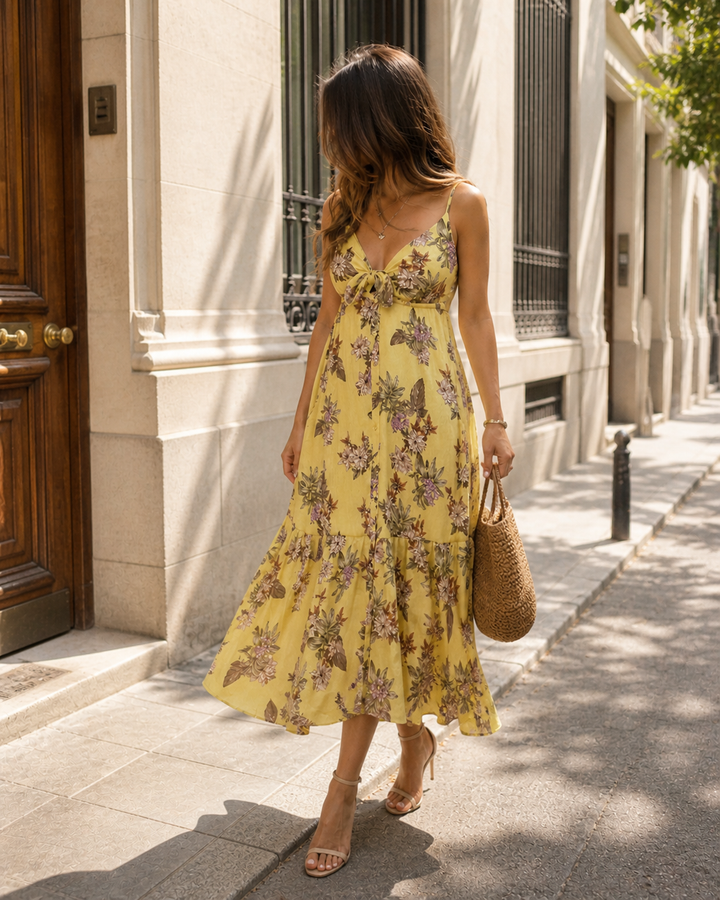 Vestido floral ligero