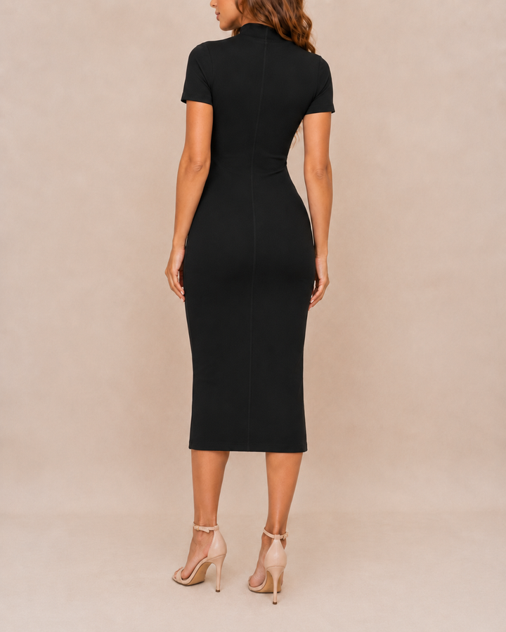Vestido de algodón licrado
