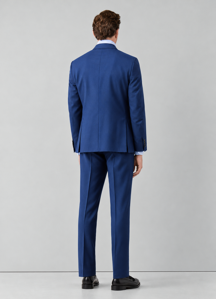 Traje Hombre Premium Azul Marino sin coderas