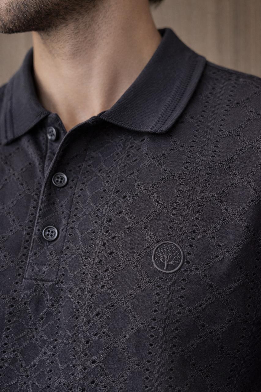Polo HERITAGE textura Signature - Purple Rain