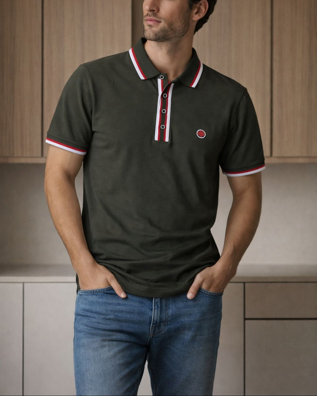 Polo ÉLITE Contrast - Purple Rain