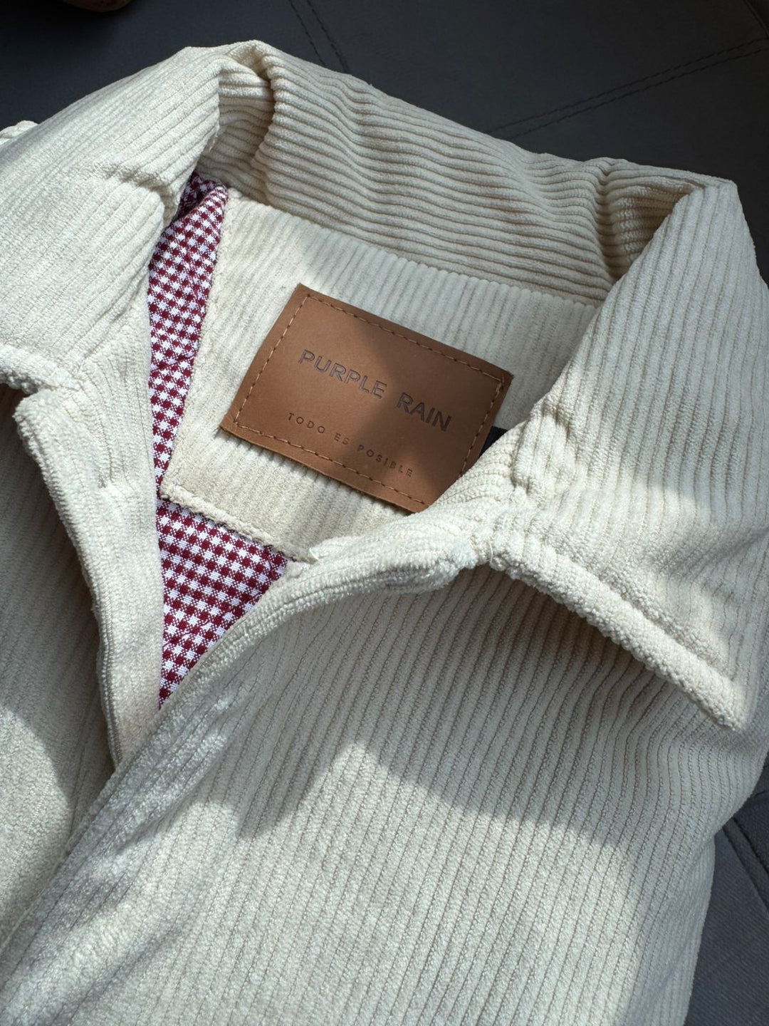 Chaqueta Pana Signature - Purple Rain