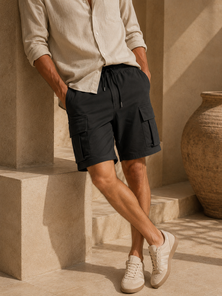 bermuda cargo slim fit