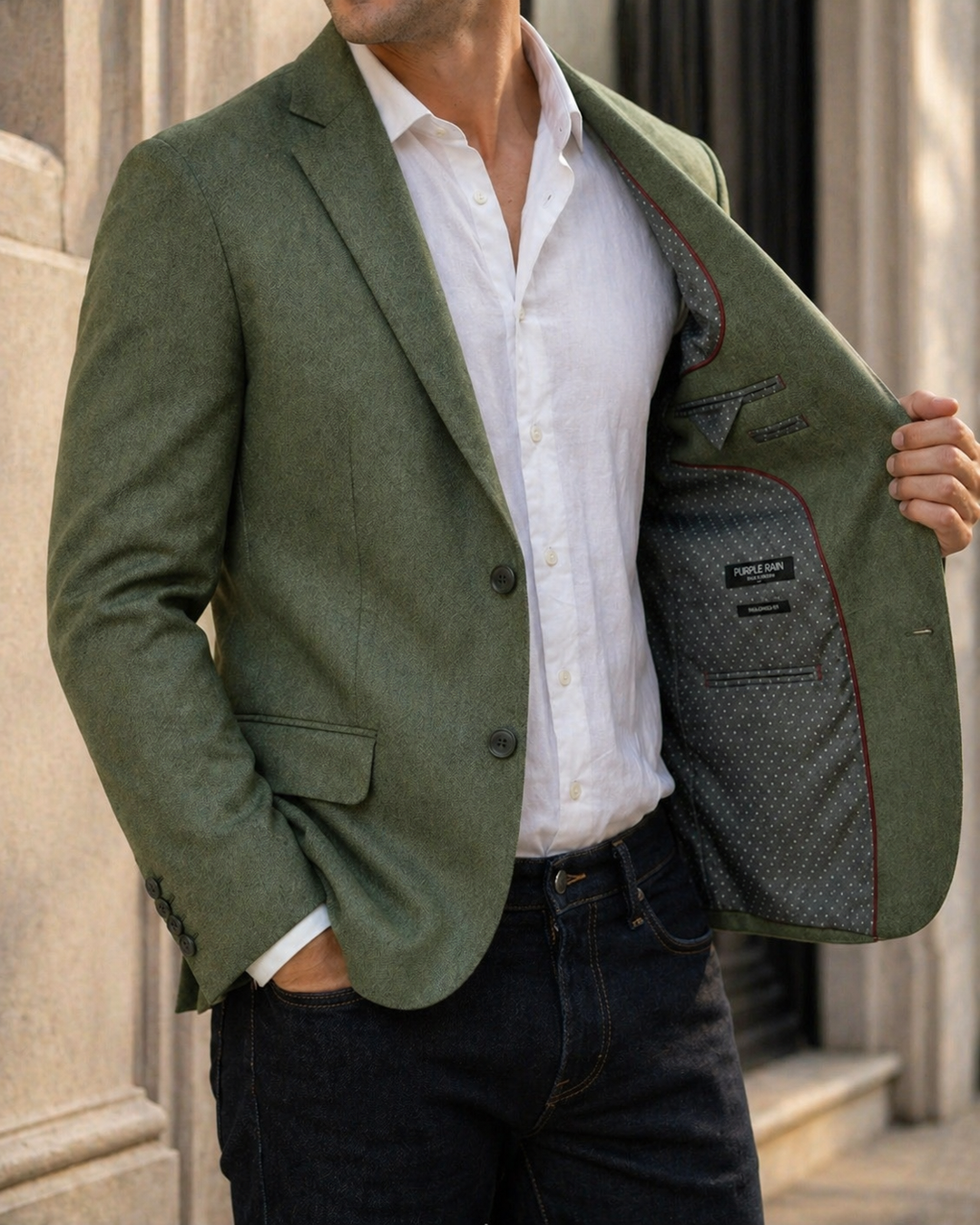 BLAZER NEW STATUS verde - Purple Rain