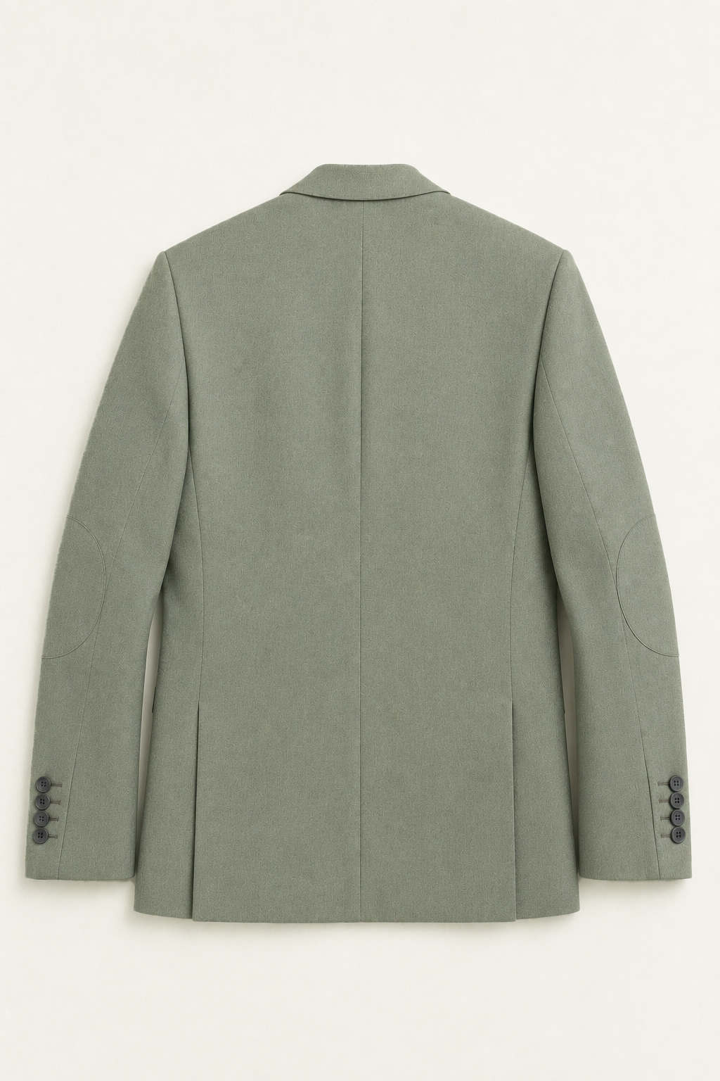 BLAZER HOMBRE TIPO PAÑO VERDE SECO