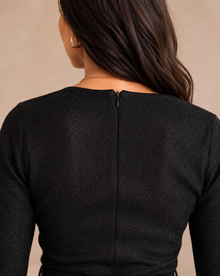 blusa manga campana