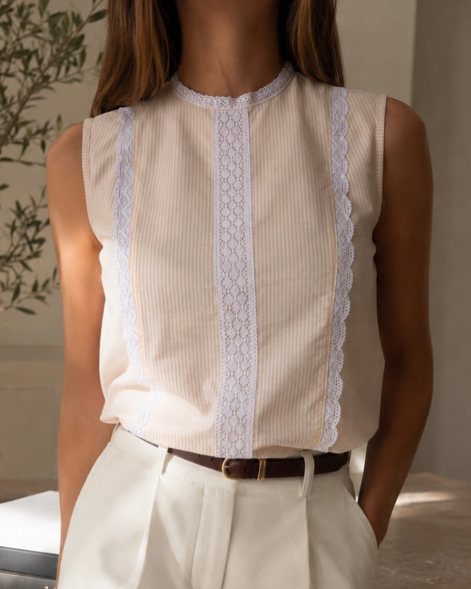 blusa algodón fresca