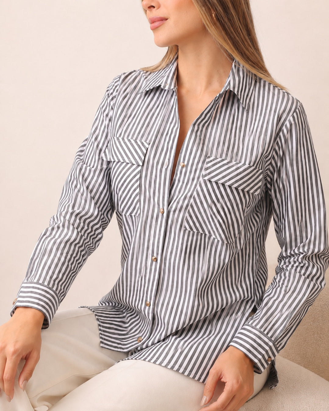 blusa de algodón para mujer