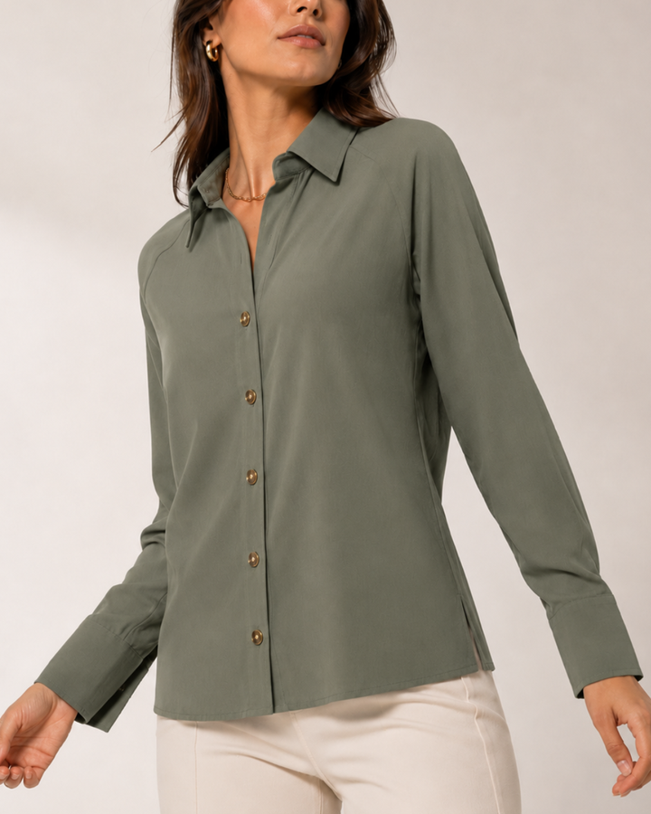 blusa fluida mujer