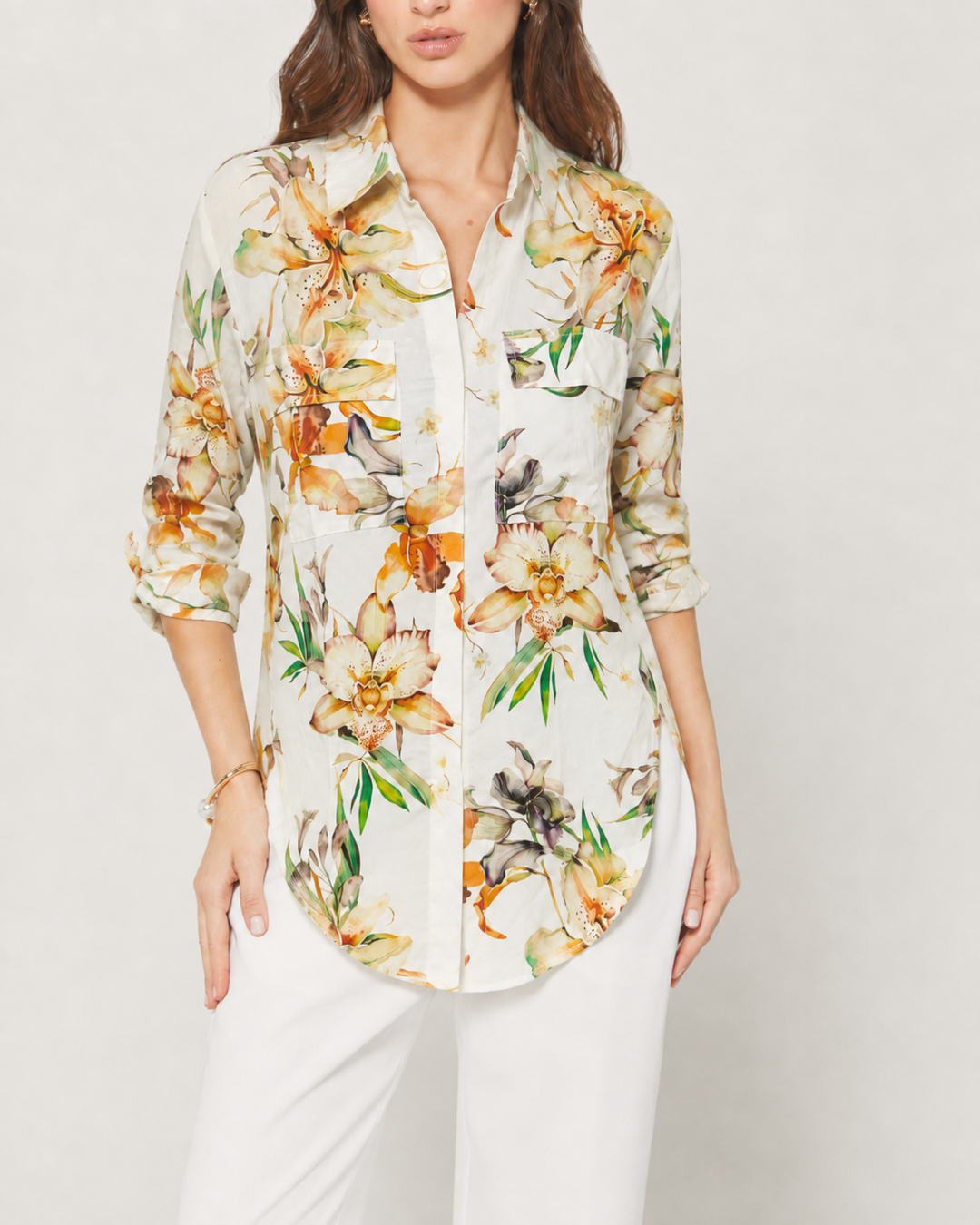 blusa estampada mujer