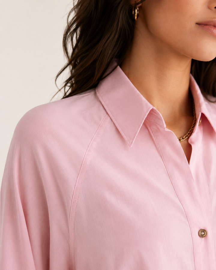 blusa rosada elegante para mujer