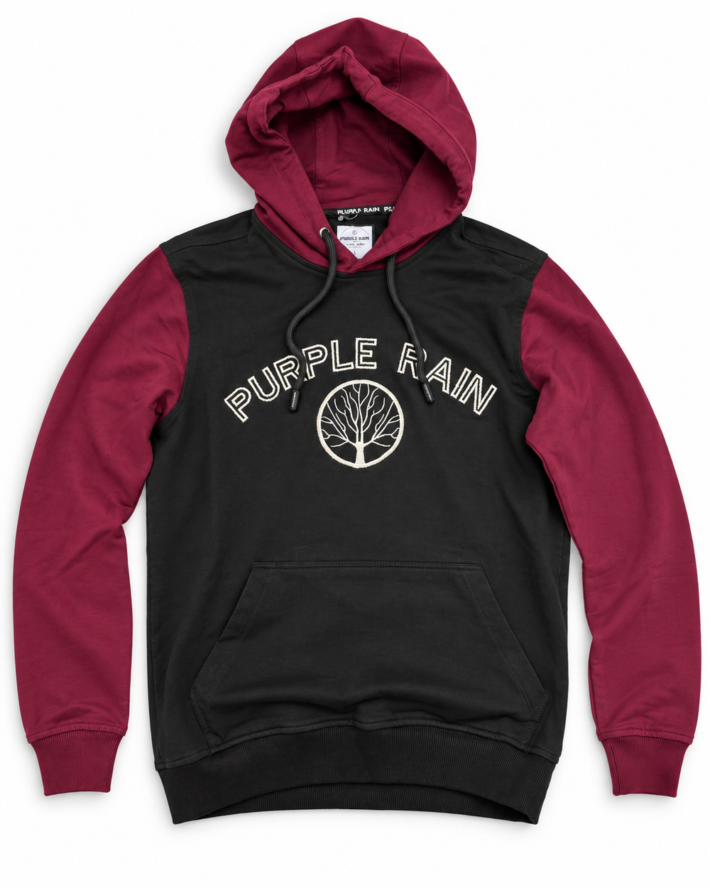 Buzo con Capota en Algodón Pima para Hombre - Purple Rain