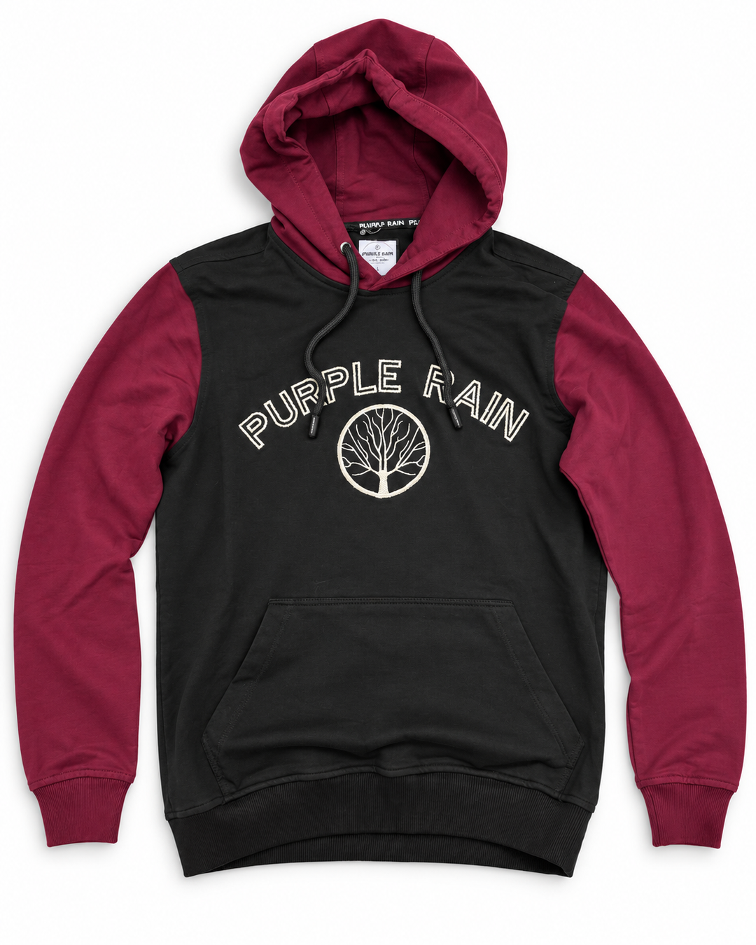 Buzo con Capota en Algodón Pima para Hombre - Purple Rain