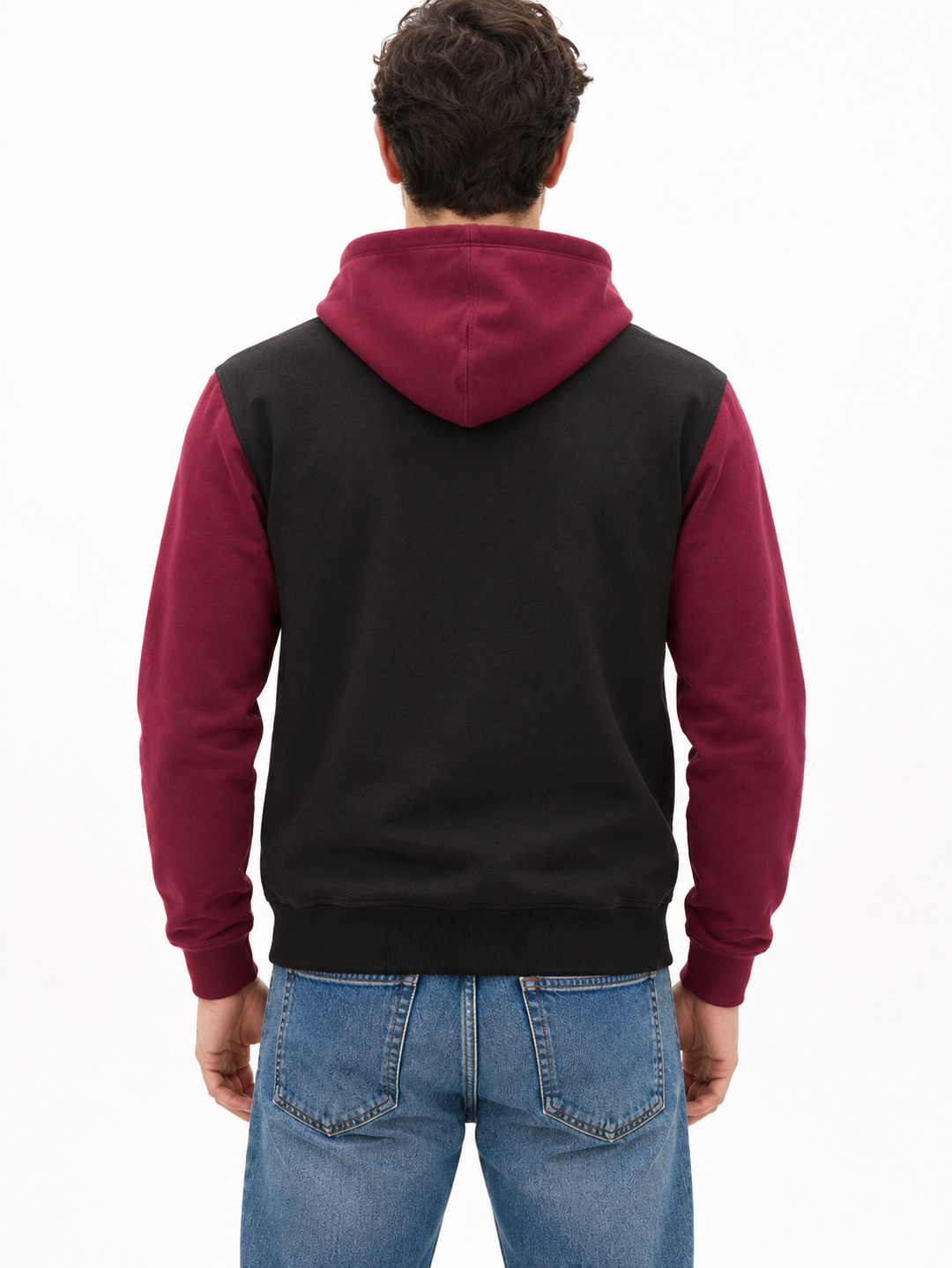 Buzo con Capota en Algodón Pima para Hombre - Purple Rain
