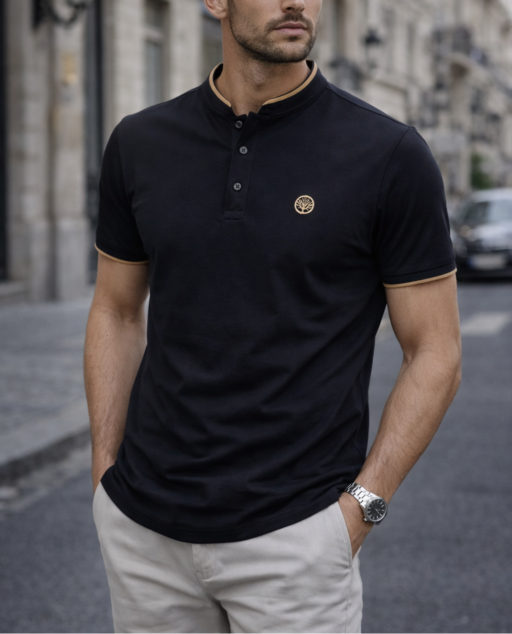Polo Mao Minimal - Purple Rain