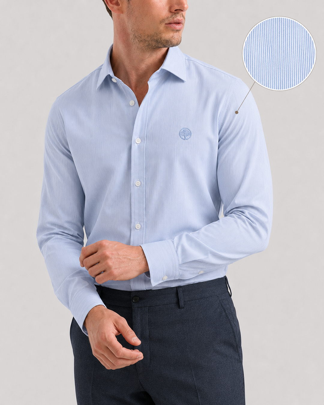 camisa-mil-rayas-mercerizada-hombre-azul-celeste-purple-rain
Camisa hombre manga larga a rayas 