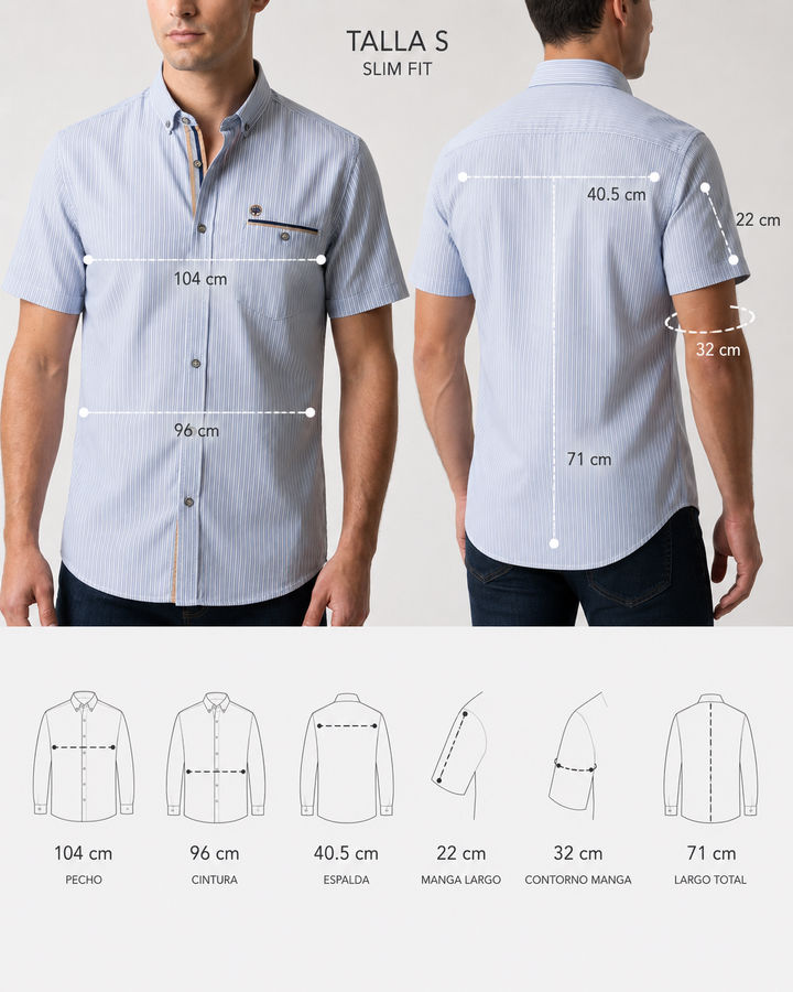 Camisa Milano Contrast - Purple Rain