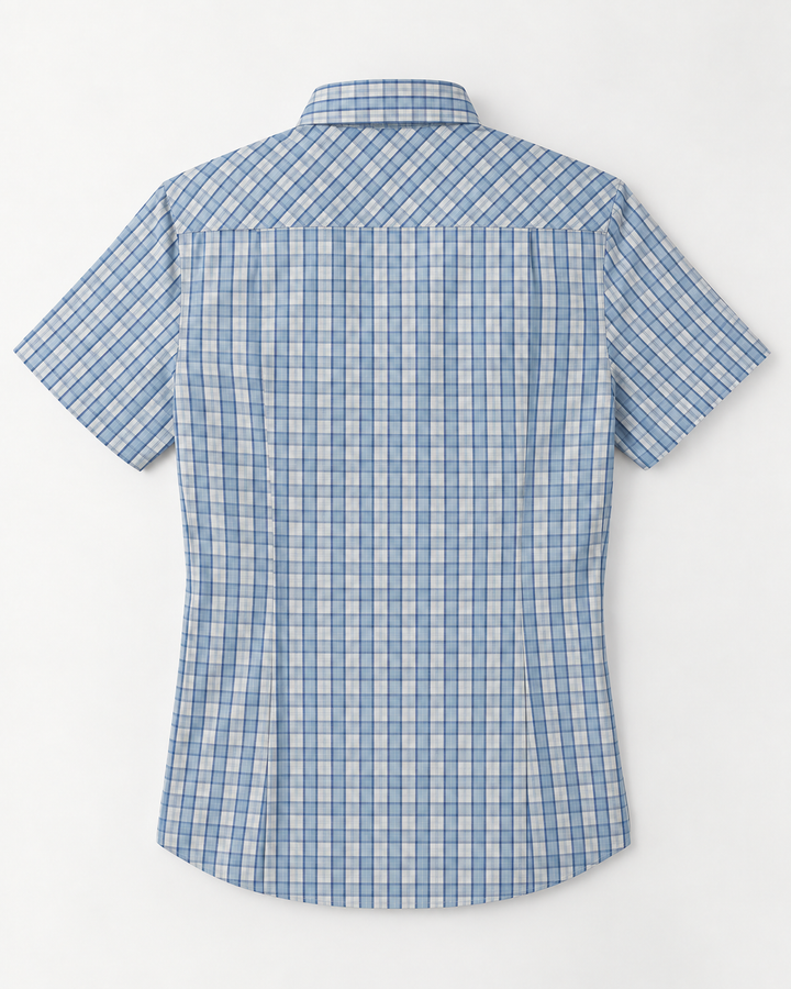Camisa Hombre Manga Corta Algodón Indú - Purple Rain