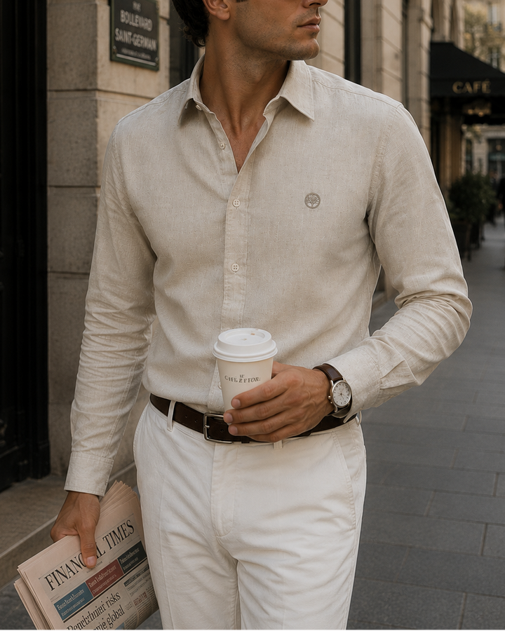 camisa vestir hombre