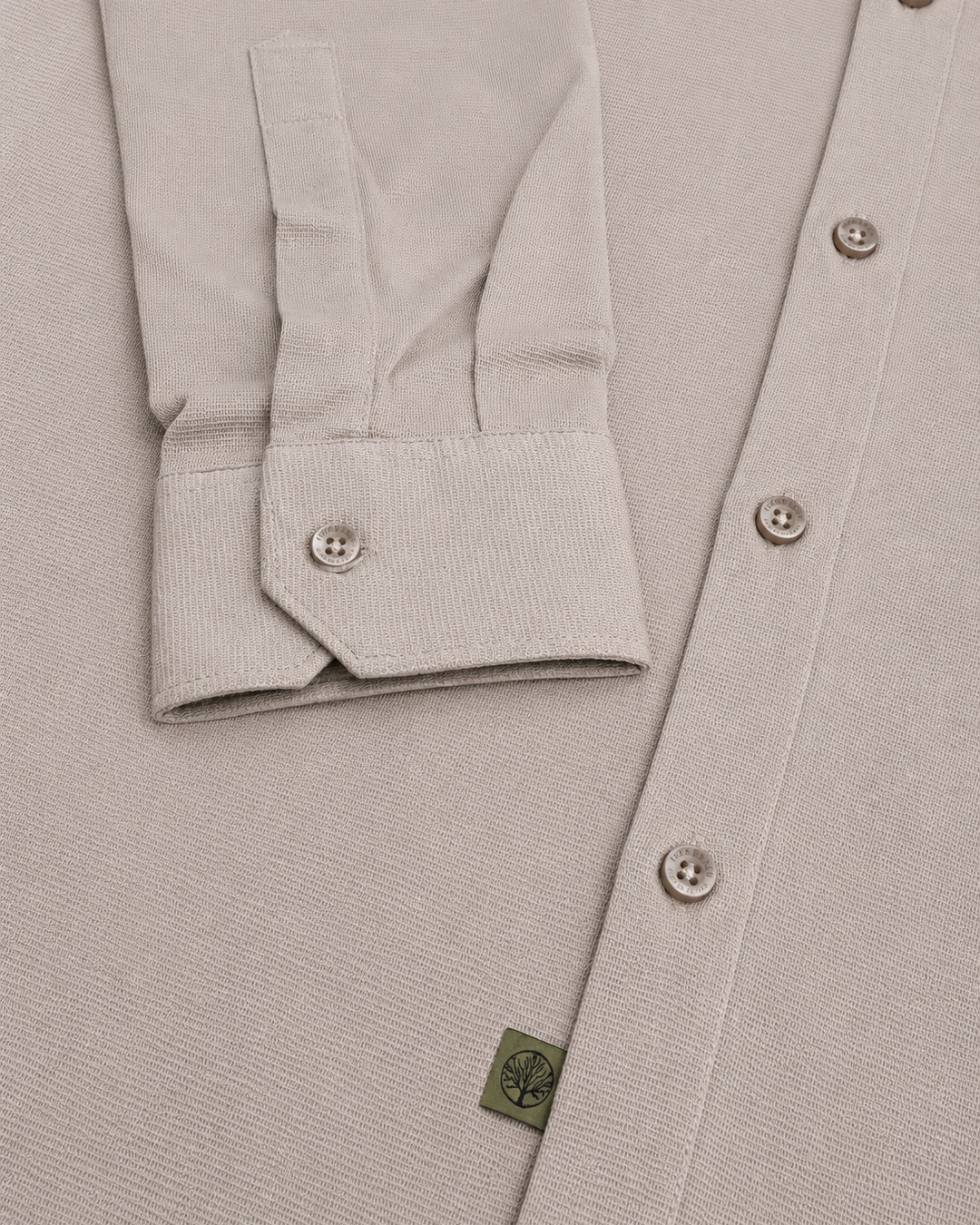 camisa premium textura visible