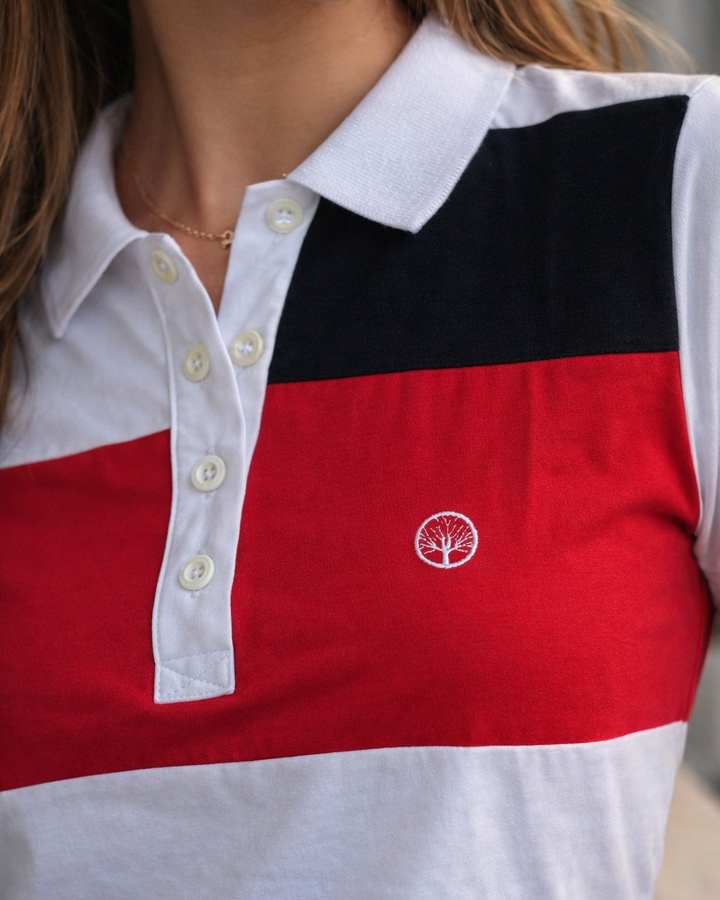 Polo Color-Block Elite - Purple Rain