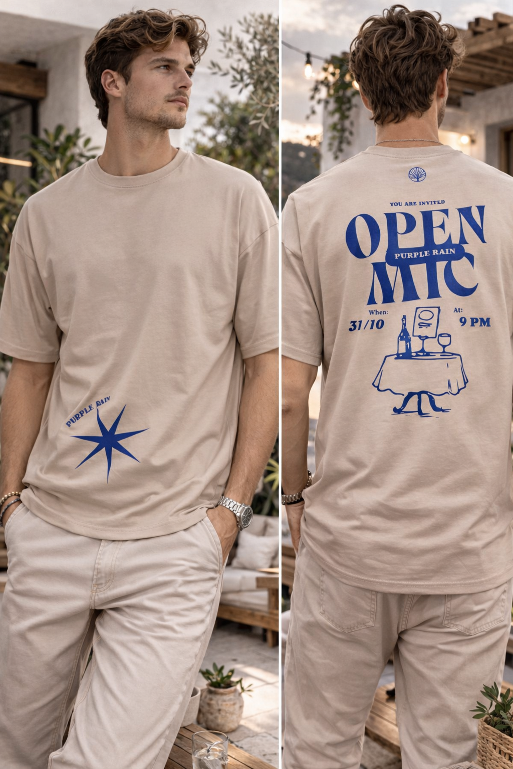 Camiseta Open Mic Edition - Purple Rain
