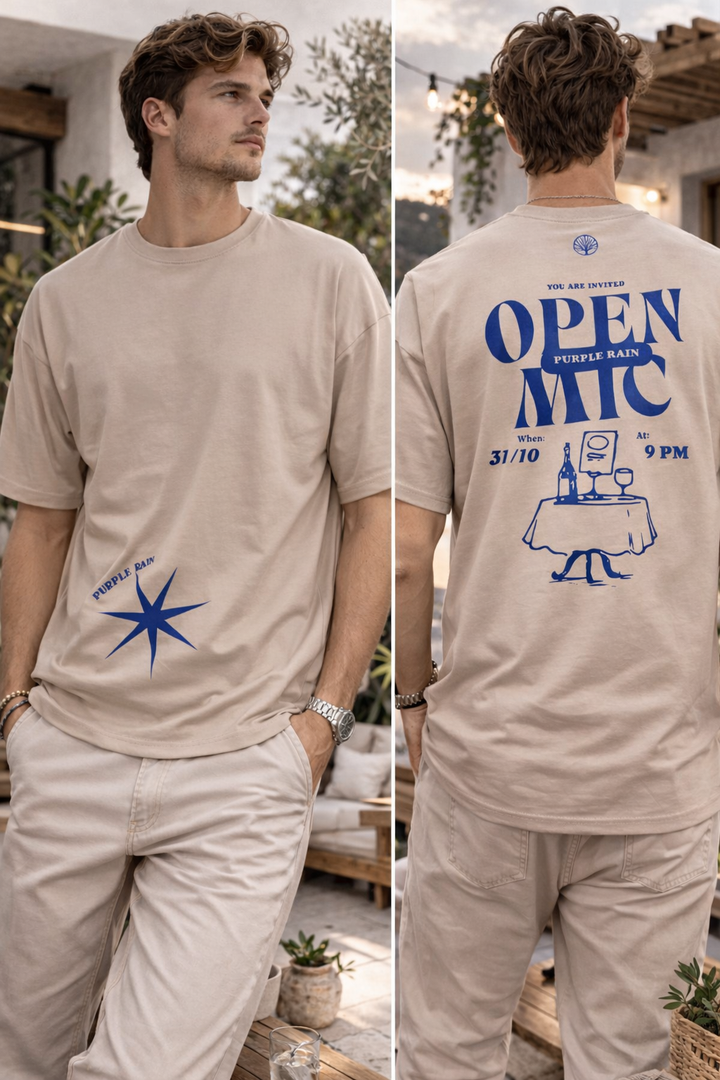 Camiseta Open Mic Edition - Purple Rain