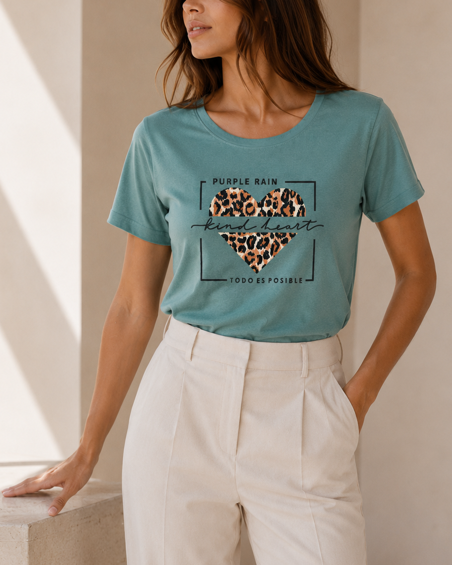 camiseta suave mujer