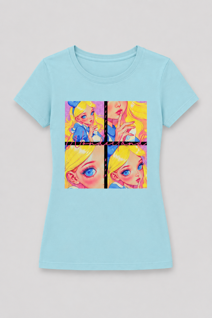 Camiseta Mujer Algodón Estampada