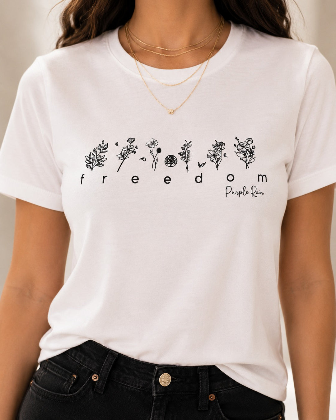 camiseta casual mujer