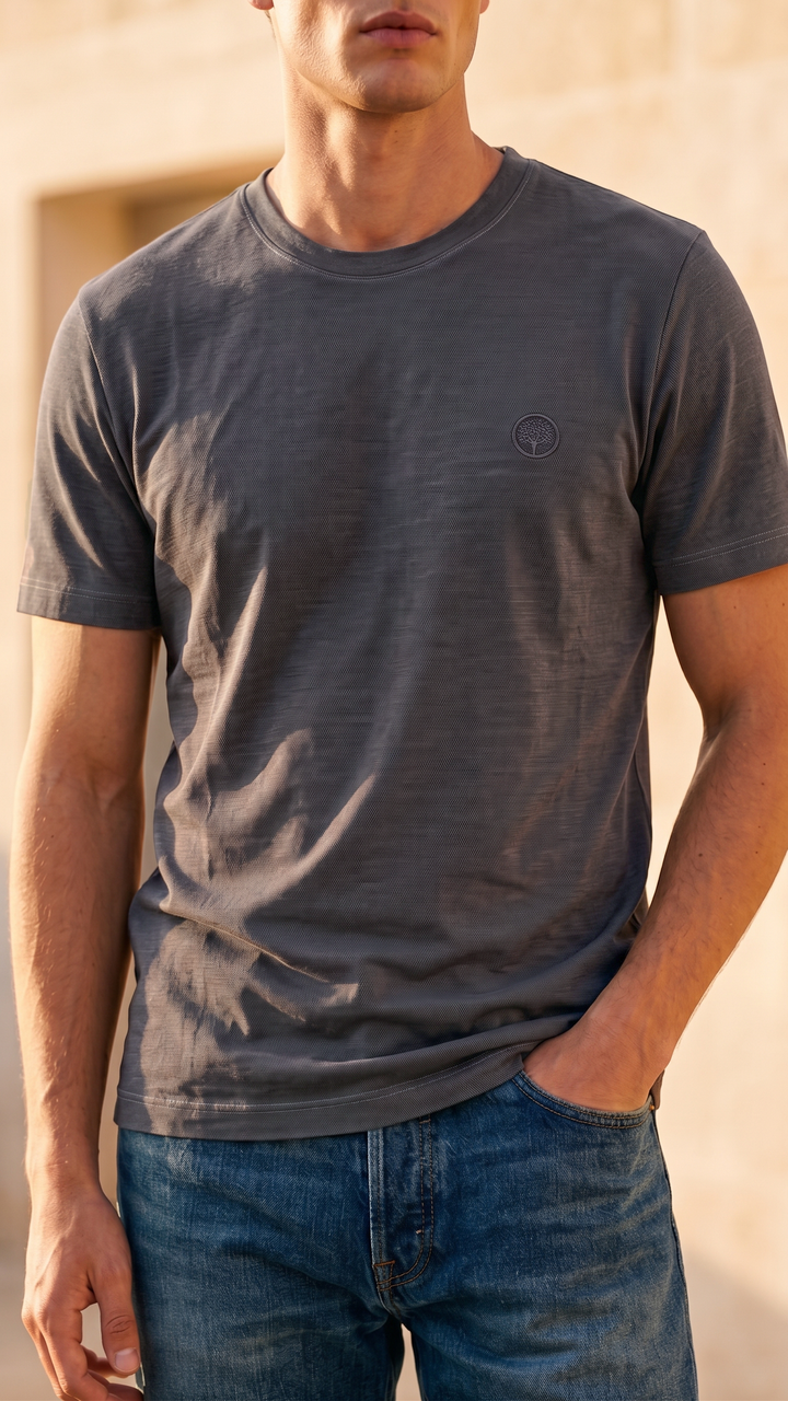 Camiseta Essential Texture - Purple Rain