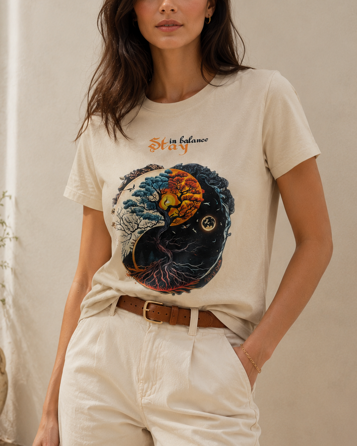 camiseta stretch mujer