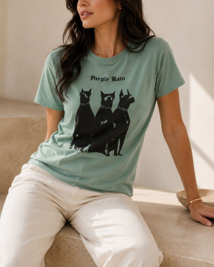 camiseta gráfica mujer