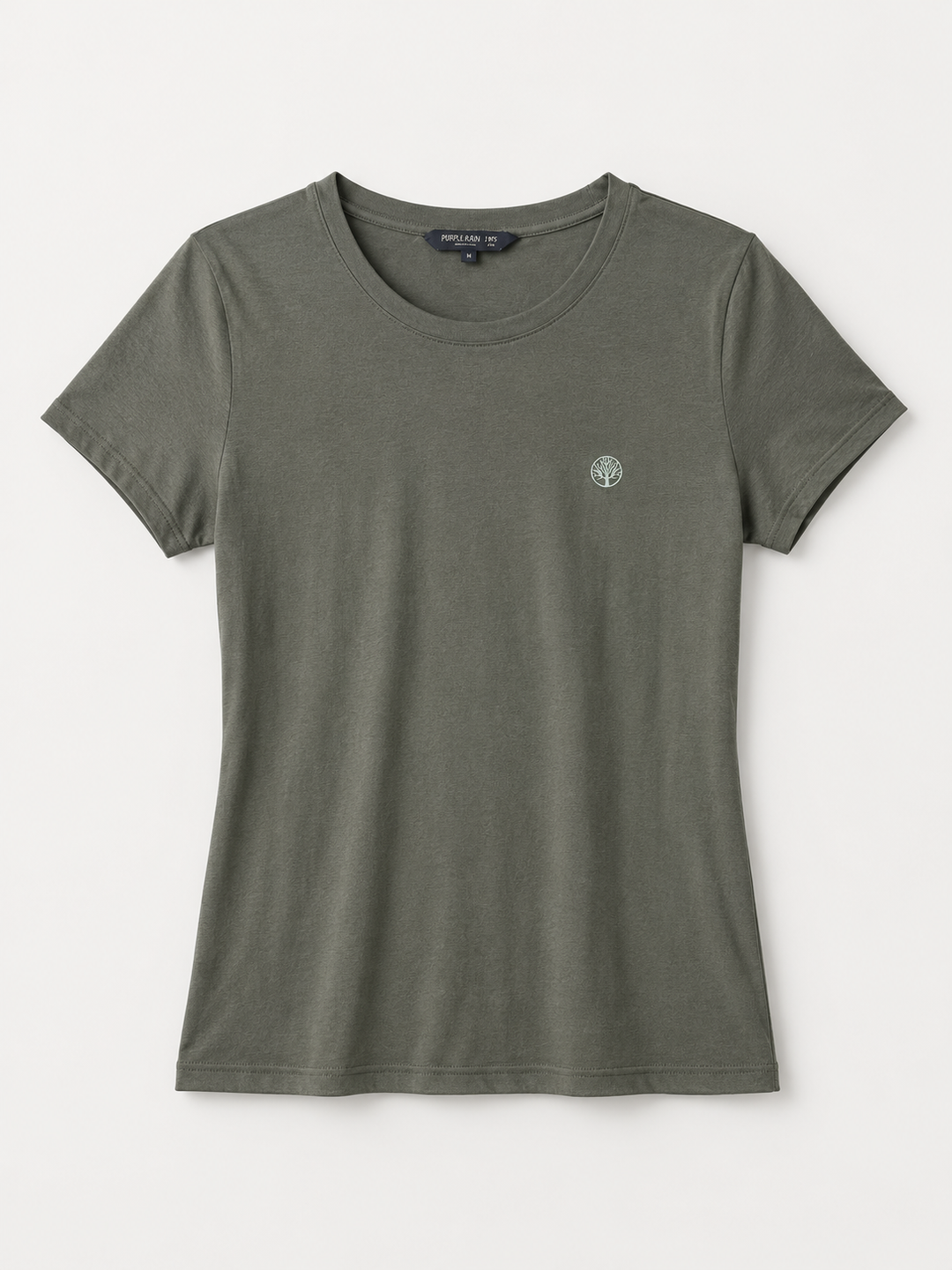 camiseta dama 
verde militar 