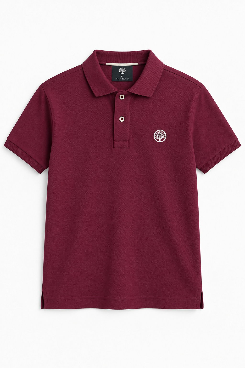Camiseta Polo Hombre Piqué Clásico Slim - Purple Rain