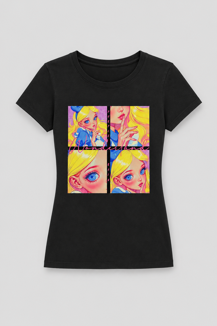 Camiseta Mujer Algodón Estampada