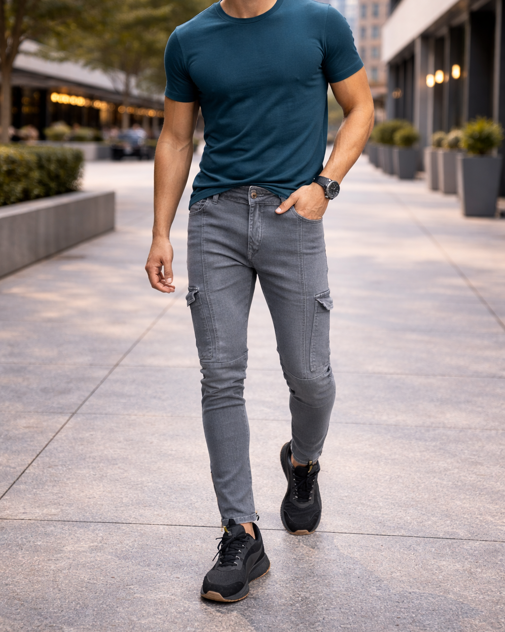 Cargo Skinny Urban - Purple Rain