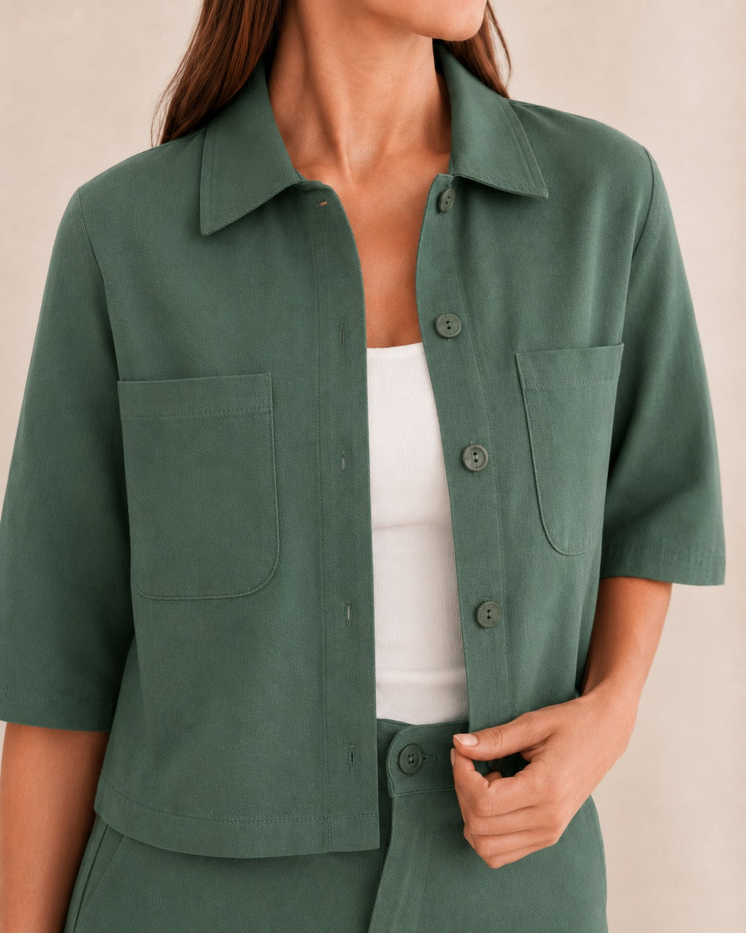 chaqueta corta muje