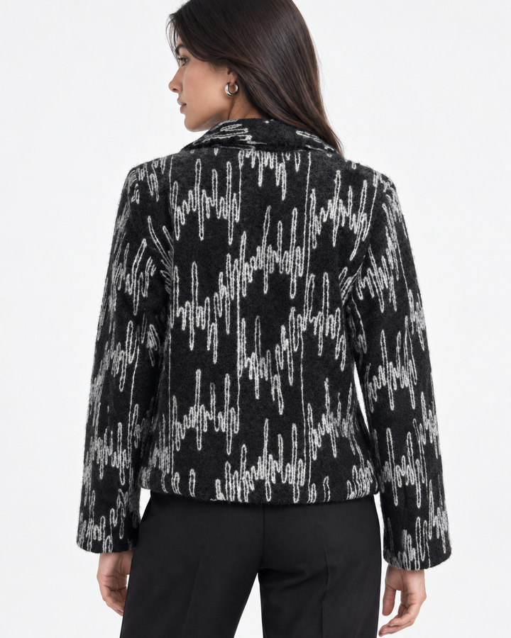 Chaqueta Dama Textura Firenze 100% Algodón
