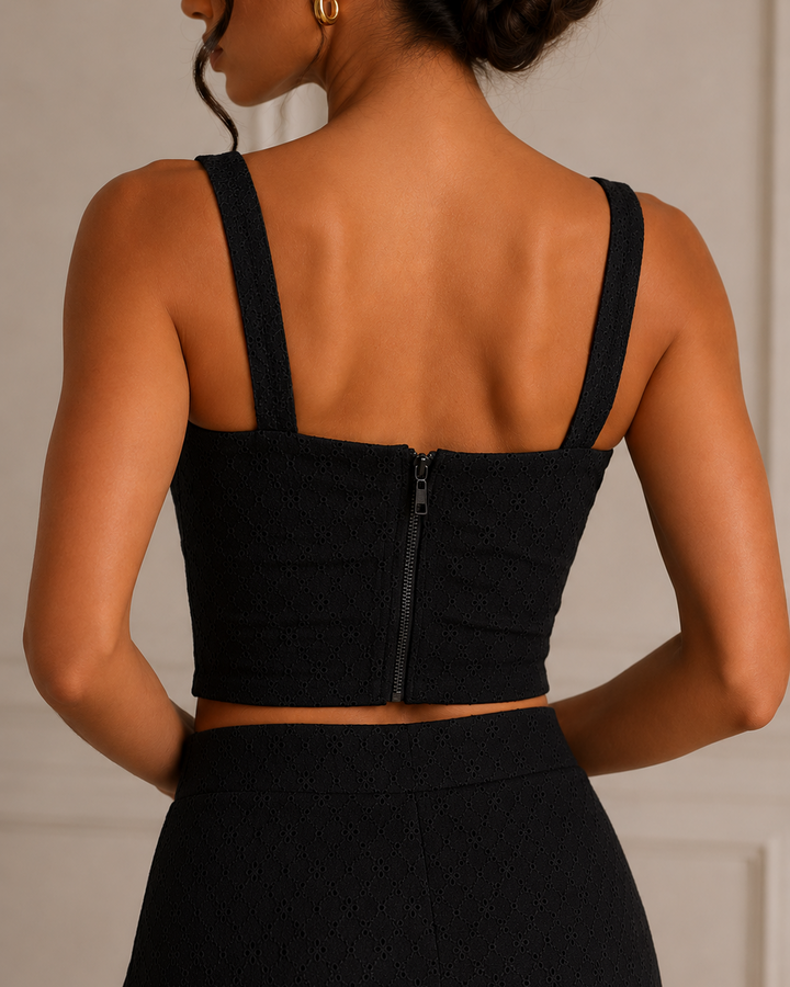 set mujer elegante