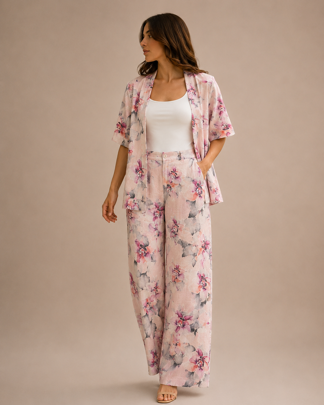diseño de kimono, bota ancha
