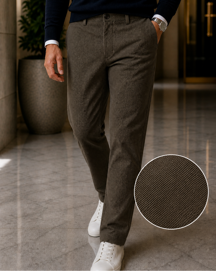 Drill, excelente horma, alta durabilidad, versatilidad de estilos, atemporal, formal, pantalón skinny, diseño minimalista, ajuste cómodo y duradero, alta resistencia.