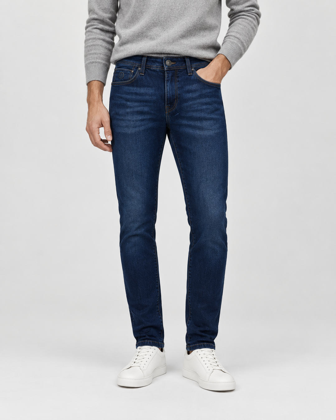Jean Skinny Fit para Hombre Azul Oscuro | Purple Rain