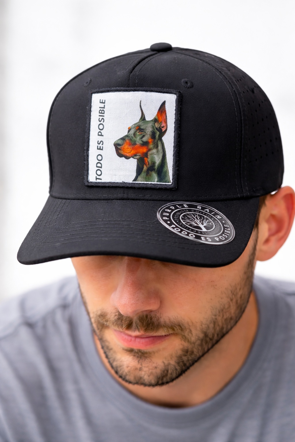 Gorra Trucker Doberman - Purple Rain