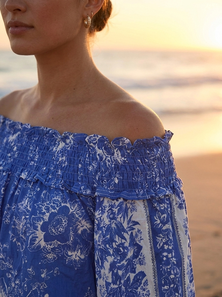 Blusa Dama Amalfi Floral con Top