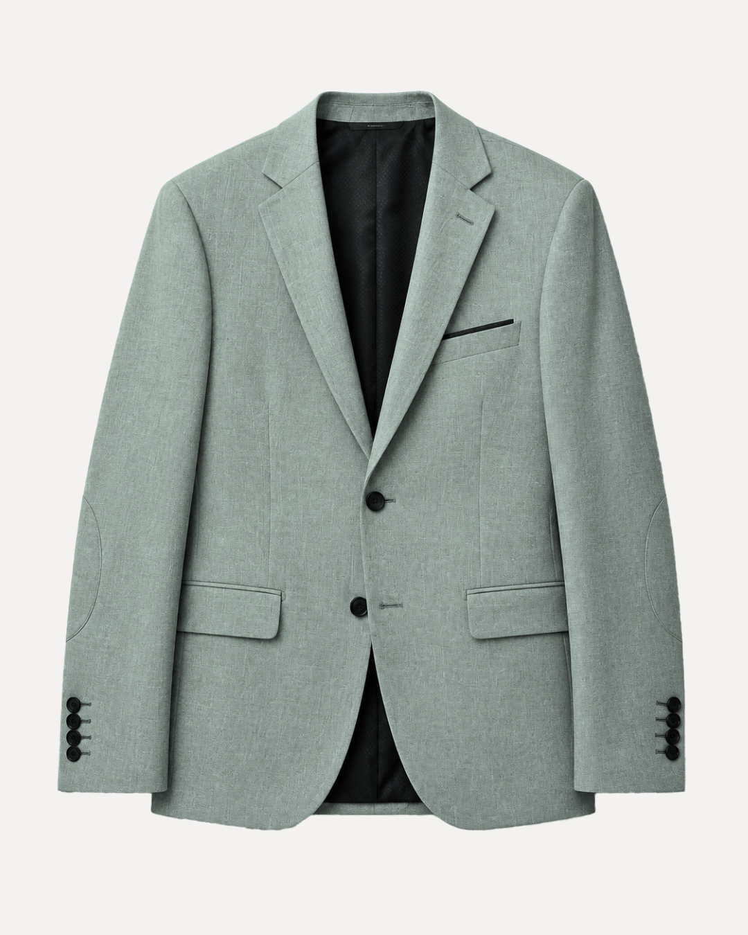 BLAZER HOMBRE TIPO PAÑO  gris verdoso