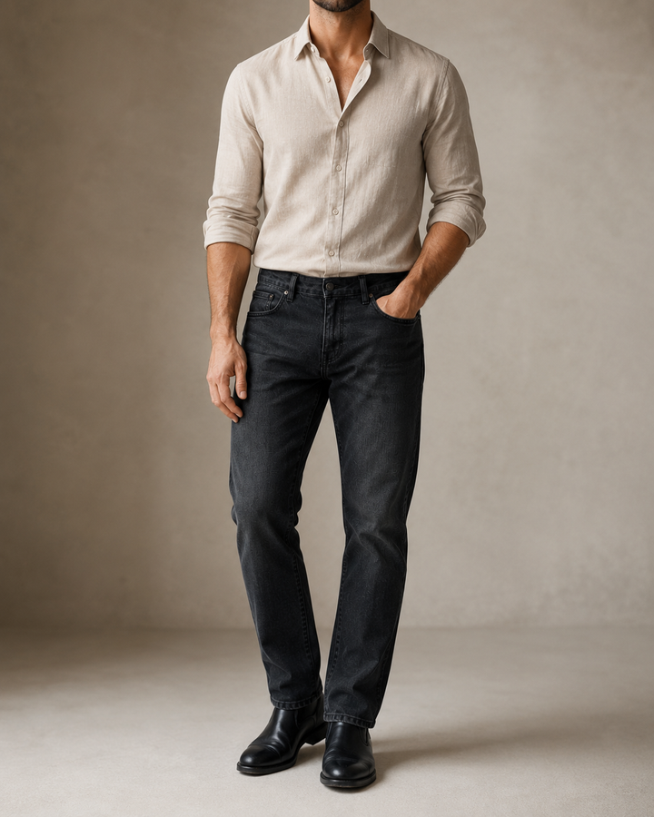 Jean Clásico Stretch Signatur - Purple Rain