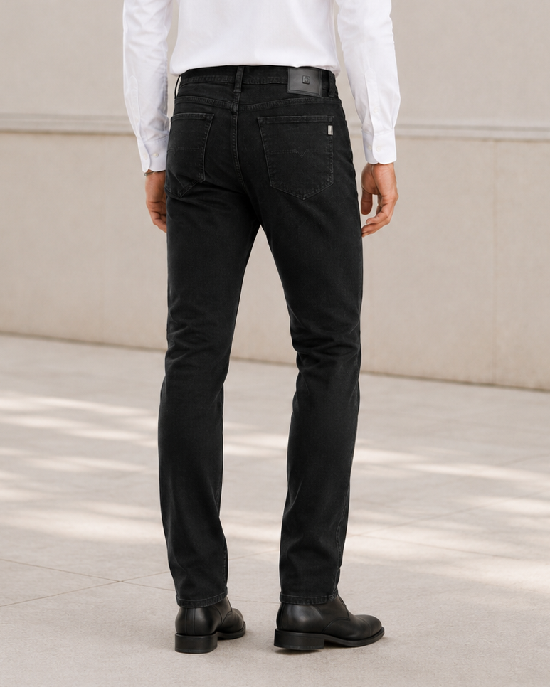 jean negro skinny hombre